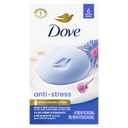 Dove Beauty Bar Gentle Cleanser Anti-Stress Cream Bar Moisturizes To Calm Skin Gentle Bar Soap Cleanser Made With 1/4 Moisturizing Cream 5 Pack