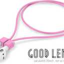 5 x Ultra Strong Magnetic Airpod Pro Strap Anti-Lost Cord Sports Lanyard Compatible with Airpods 3rd 2nd Generation Pro 3 2 1 (3 Pink)