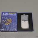 4 in 1 - D.I.Y & Tens Unit & EMS & Massage Muscle Stimulator, Dual Channel TENS Units Therapy Machine for Pain Relief, FDA Cleared Rechargeable Electronic Pulse Massager, with 12pcs Electrode Pads