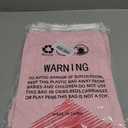 2 x Valentine V Neck Shirt for Women Cute Love Heart Long Sleeve Casual Tee Tops (Pink, L)