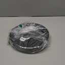 50 Pieces of Paper Plates, Round Black Party Plates Pack, Disposable 9 Inches Paper Dinner Plates, Everyday Use Plates for Daily Meals Picnic Camping Birthday Christmas Thanksgiving Supplies