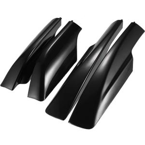 Upper/Roof Rack Rails End Cap Protection Cover Shell for Toyota RAV4 2006-2012 / Rails End Covers Shell Cap / 4 Pcs/Black Replace Parts