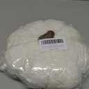 Halloween Pumpkin Pillow Decor, Pumpkin Plush Pillow Fleece Stuffed Pumpkins Decoration Halloween Pumpkins Throw Pillow for Couch, Soft Halloween Pumpkin Decor Gifts (White, 8'')