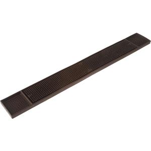 Winco Bar Mat, 27 by 3.25-Inch, Brown