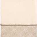 Avanti Linens Deco Shell Hand Towel, One Size, Ivory