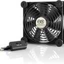 AC Infinity MULTIFAN S3, Quiet 120mm USB Fan, UL-Certified for Receiver DVR PlayStation Xbox Computer Cabinet Cooling