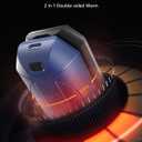 Hand Warmers Rechargeable, Dnaleao 2 Pack 4000mAh Electric Portable Pocket Heater, Heat Therapy Great for Outdoors, Hunting, Golf, Camping, Warm Gifts (Black & Blue)