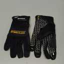 Ironclad Box Handler Work Gloves BHG, Extreme Grip, Performance Fit, Durable, Machine Washable, (1 Pair), Black L