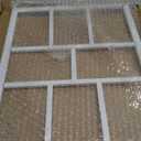 4x6 Oak Wood Picture Frames Collage Wall Decor White, Solid Oak Wooden Family Photo Collage Frame 8 Openings, Glass Front, Wall Hanging Display 8 4x6 Pictures (11.5x15.5-8 openings)