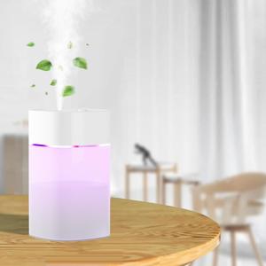 Small Humidifier for Plant, Cool Mist Humidifiers for Bedroom, Desk Mini Personal Humidifiers for Office Car, Portable Humidifier for Travel