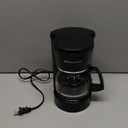 Elite Gourmet EHC-5055 Automatic 5-Cup Brew & Drip Coffee Maker with Pause N Serve Reusable Filter, On/Off Switch, Water Level Indicator (Black)