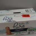 Pampers Pure Baby Diapers, Size 2 (12-18 lbs), 74, Up to 100% Leakproof, Premium Hypoallergenic Soft Diapers