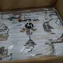 Area Rugs 9x12 Living Room: Lagre Vintage Living Room Rug with Non-Slip Backing Low Pile Rugs Soft Indoor Floor Thin Carpet Non Shedding Neutral Carpets for Bedroom Dining Room Farmhouse Nursery Beige