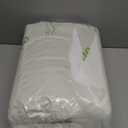 Ultra Soft King Size Mattress Topper - Viscose Made from Bamboo Pillow Top Mattress Pad for Back Pain Relief - Naturally Cooling for Hot Sleepers, Green