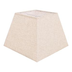 Beige Lamp Shade, 8''x8''Top 13''x13''Bottom 10'' Height, Square Lampshade Replacement Lamp Shade Natural Linen Hand Crafted for Table Lamps Floor Lamps Pendent Light, Assembly Required