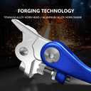 Funparts Dirt Bike Brake Clutch Lever Set,Pivot Adjustable Titanium Alloy for FE501 FE501S FE450 FE350 FE250 TE125 TE150 TE250i TE300i TX125 FC250 2014-2023 125-450F MC/EX 2021-2023 Blue