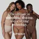 SPANX Original Shaping High-Waisted Footless Sheers - Core & Thigh Control - Footless Pantyhose - Use as Shapewear Underwear (Black)