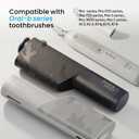 CoolSmile Charging Travel Case Compatible with Oral B Electric Toothbrushes, Fits Oral-B pro 2/ pro 3, pro 600/700/ 1000/1500/ 2000/3000/ 3500/5000/ 7000/ io2/ io3/ io4/ io5/ io6, Grey
