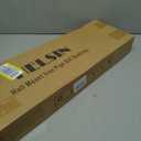 Helsin 24inch Industrial Pipe Shelving Bathroom Shelves Wall Mounted with Towel bar, 2 Tier Rustic Wood Floating Shelf, Metal Towel Rack Wall Shelf for Home & Bathroom (Brown, 24inch)