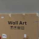 Framed Modern Luxury Gold Large Wall Art for Living Room, Set of 3 Piece Contemporary Paintings Artwork for Walls, Golden Prints with Gold Frame, Big Pictures for Hallway Office Wall Decor 24x36 Inch