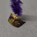 1 PAck Mini Mardi Gras Mask, Small Masquerade Masks Bulk for Mardi Gras Party Decorations 