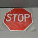 2-pack Stop Signs Red Stop Signage Aluminum Traffic Sign Warning Sign with 2 Pre-drilled Mount Holes, 30 X 30 cm