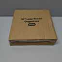 LAMU 2 Pack Lazy Susan Organizer, 10'' Lazy Susan Turntable for Cabinet, Table Top, Refrigerator, Kitchen, Pantry Fridge Organizers and Storage, Rotating Spice Organizer, Oak