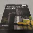 Juicer Machine, 1200W Juicer with 3" Feed Chute for Whole Fruits and Veg, Dual Speeds Centrifugal Juice Extractor, High Juice Yield, Full Copper Motor, Easy to Clean, BPA Free (Black)