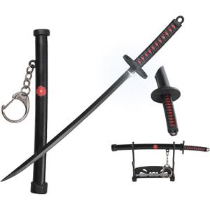 Mini Japanese Katana, 5.7-Inch Ultra Sharp Stainless Steel Knife with Scabbard, Anime Katana Keychain, Utility Cutter, Handmade for Craft Use (RDnew)