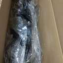 Bike Trainer, Magnetic Bicycle Stationary Stand for Indoor Exercise Riding, 26-29" & 700C Wheels, Quick Release Skewer & Front Wheel Riser Block Included (BLACK)