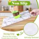 Shelf Cabinet Liner 15 Inch Wide X 20 Ft Drawer Liner Non-Adhesive Waterproof Oil-Proof Non Slip Shelf Paper Strong Grip Drawer Mat Refrigerator Liners for Drawer Bathroom Pantry Cupboard