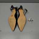 heelchic Slingback Heels for Women Pointed Toe Stiletto Heel Closed Toe Pumps Slip on High Heels 2.95 inch Dress Pumps