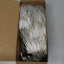 JMEXSUSS Outdoor Net Lights Waterproof, 12ft x 5ft with 8 Modes Remoter, 360 LED Plug in Net Lights for for Bush Patio Christmas Tree Decor (Clear Wire, White)