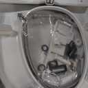 Brondell Bidet Toilet Seat Non-Electric Swash Seat, Fits Round Toilets, White Dual Nozzle System, Ambient Water Temperature Bidet with Easy Installation