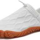 WateLves Barefoot Water Shoes Women Men Minimalist Comfortable Walking Shoes Beach Outdoor Running Sneakers 14, White