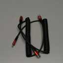 USB C Cable 3ft 2Pack USB C to USB C Charger Cable for Car, Coiled Type C Fast Charging Cable for iPhone 17/16/15/Plus/Pro/Pro Max/MacBook Pro 2020/iPad Pro 2020/iPad Air 4/Samsung Galaxy S23-Red