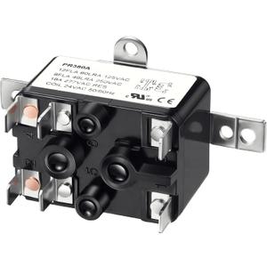 Dreyoo 1 Pack 24V Fan Relay, 90-980 Isolation Relay AC Switch SPST with UL Certification Compatible with Goodman HVAC Furnace Blower Humidifier Blower Heat Sequencer