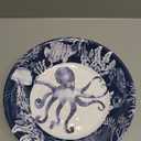 Certified International Sea Life Melamine Large Serving Bowl, 13.75-inch Length
