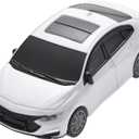for Chevrolet 2016-2024 Malibu Camaro Trax Traverse Key Fob Cover - White | Compatible with Chevrolet 2016 - 2024 Sonic Cruze Volt Equinox Spark 3/4/5 Buttons Smart Remote Key