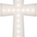 3FT Tall Marquee Light Up Cross Balloons Mosaic DIY Pre Cut Frame with Light Baptism First Holy Communion Celebration Eid Birthday Engagement Wedding Party Decorations