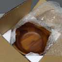 AIDEA Acacia Wooden Serving Bowls, 7 Inch Set of 4 for Salad, Soup, Noodle and More