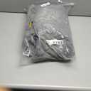 FUNNY FUZZY Fluffy Dog Car Seat Cover for Back Seat (Bench), Water-Resistant with Nonslip Backing,Pet Seat Protector for Cars SUVs Trucks（Gray 45x52