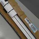 UNISHADES Panel Track Blinds, Vertical Blinds for Sliding Glass Doors, Extendable Track from 45 3/4" to 82 5/8" W, Cuttable Panel Curtains up to 96 inches high, Light Filtering - Linen