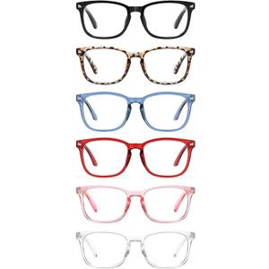 CCVOO Reading Glasses for Women with Blue Light Filter
 +3.0