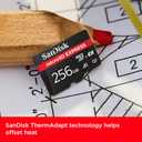 SanDisk 256GB microSD Express Card - Works with Nintendo-Switch 2, Up to 880MB/s Read, Up to 650MB/s Write, 210MB/s Sustained Write, U3, C10 - SDSQXFN-256G-GN4NN