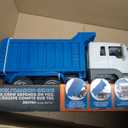 Driven by Battat Dump Truck Toy, Lights and Sounds, Standard Size, Trucks, 1: 16 Scale