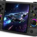 RF40H Handheld Game Console, 4.0" Retro Gaming Console Preloaded 20,000+ Classic Games, Open Source Linux System, Support WiFi Online Play, Portable Pocket Hand Held Video Game (Transparent Black)