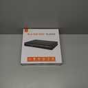 Blu Ray DVD Player, 1080P Home Theater Disc System, Play All DVDs and Region A 1 Blu-Rays, Support Max 128G USB Flash Drive + HDMI/AV/Coaxial Output + Built-in PAL/NTSC with HDMI/AV Cable