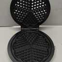 Mueller Heart 5 Waffle Maker, Waffle Iron, Adjustable Browning Control & Nonstick, Cool Touch Handle, Easy to Clean, Small Kitchen Appliances