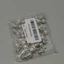 60 PCS 3 Shapes Gems Rhinestone Twister Hair Studs Set Diamond Spiral Pearl Flower Jewels Hair Pins Sticks for Wedding, Bridal, Prom, Party and Special Occasion (Diamond&Pearl&Flower)